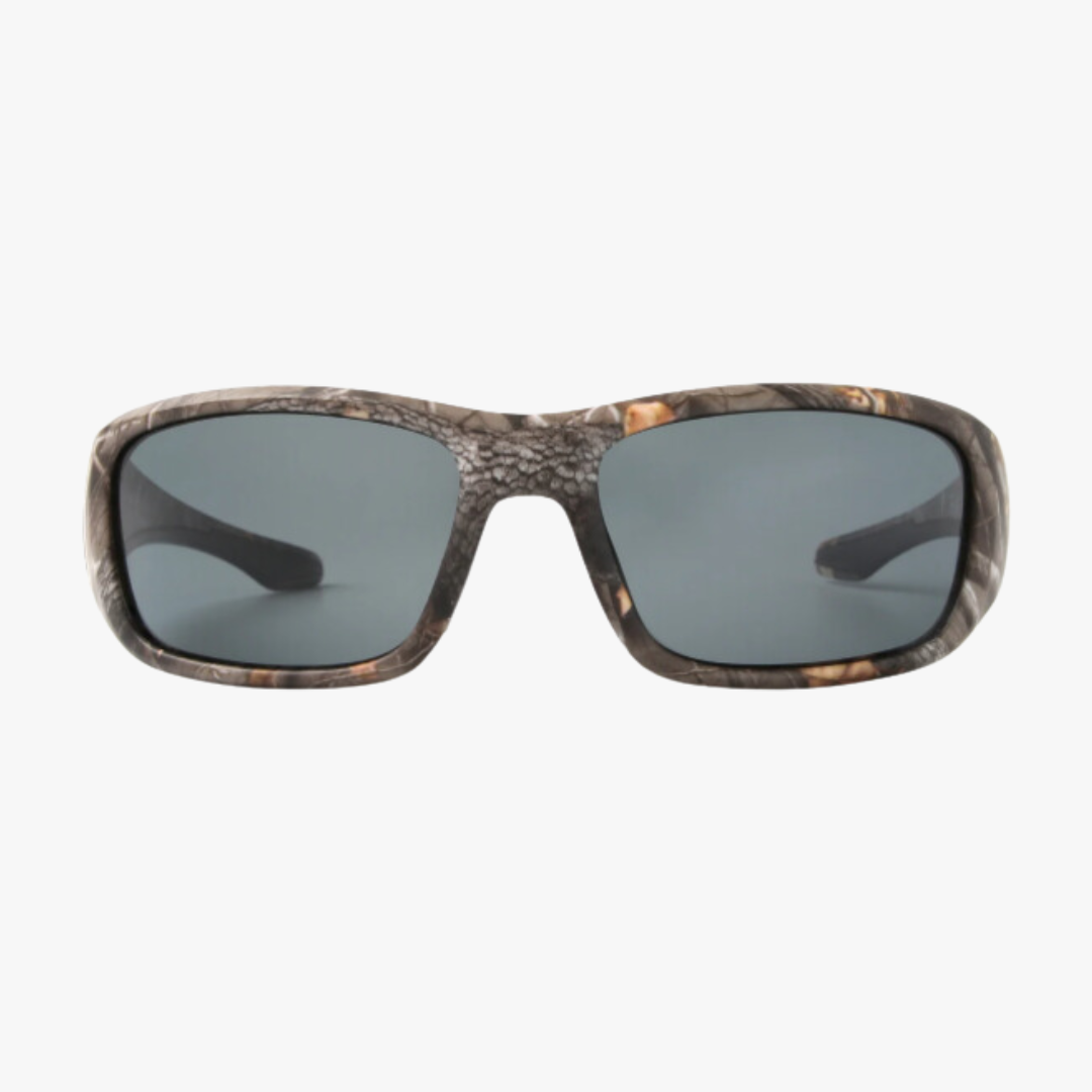 Fishoholic CAMO-MB-blk UV400 Pro Series Polarized Fishing Sunglasses