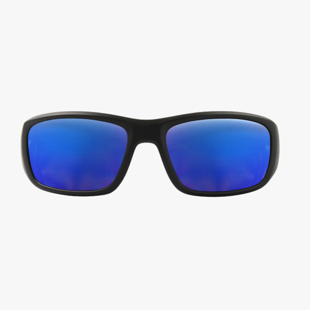 Fishoholic Pro Series Polarized Fishing Sunglasses w' Rubber Accents -  UV400 Sun Protection - Fishing Gift (proFX_BLKstk-BLU-blk) : :  Sports & Outdoors