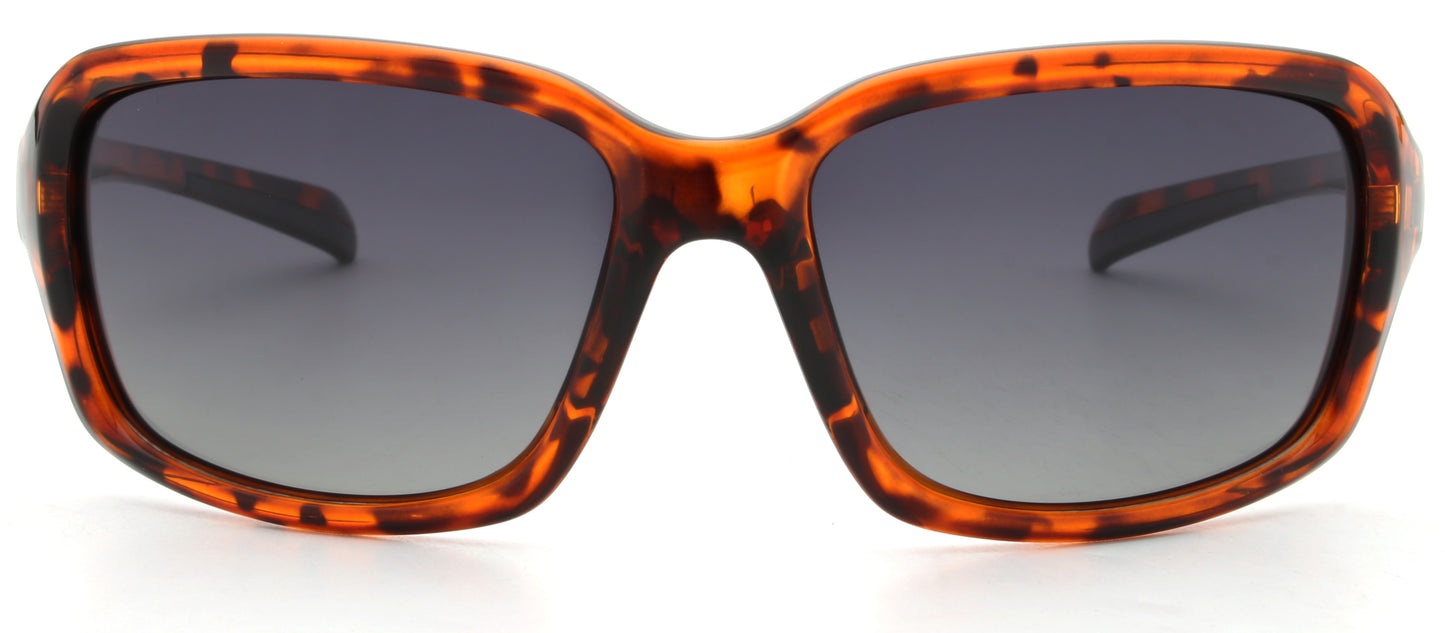 Fishoholic Tortoise-BF-blk Women's UV400 Polarized Fishing Sunglasses