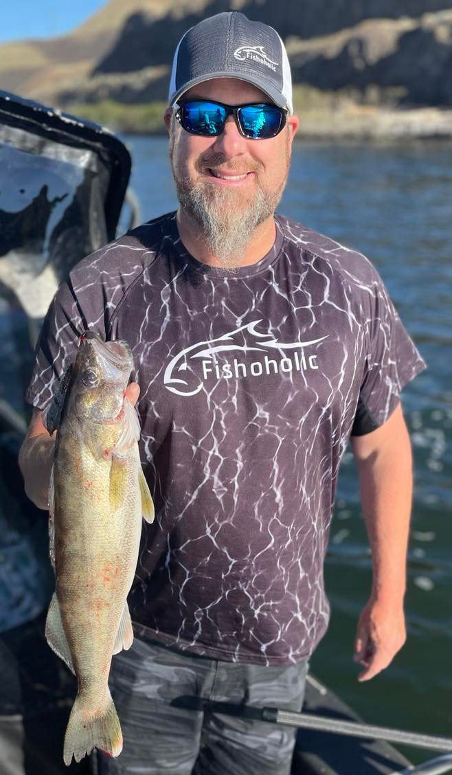 Fishoholic BI-FOCAL x2.5-MB-BLU-blk UV400 Polarized Fishing Sunglasses w' x2.5 Reader