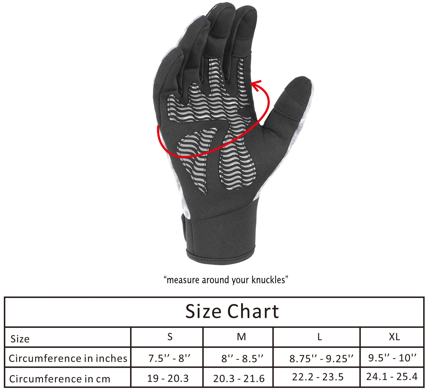 Fishoholic cwGLV-XL Cold-Weather Super-Sticky Fishing Gloves - 3 pull-back tips - tie lures & use phone