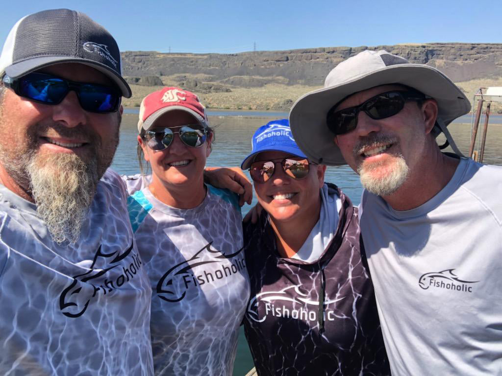 3 Colors - HOODIE - UPF50+ Performance Fishing Shirt - "Keg Fit" / Loose Style - Breathable - Quick Drying Sun Protection - water reflection print
