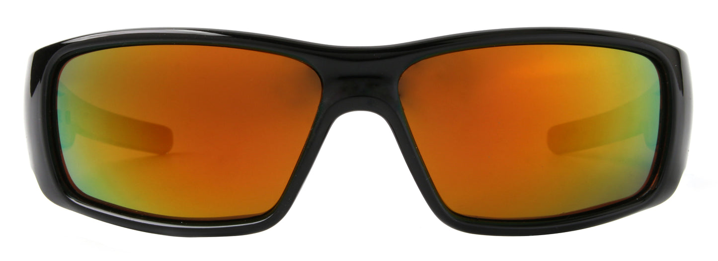 Fishoholic GB-Fire Sunglasses - UV400 Polarized Sunglasses w' Case & Pouch