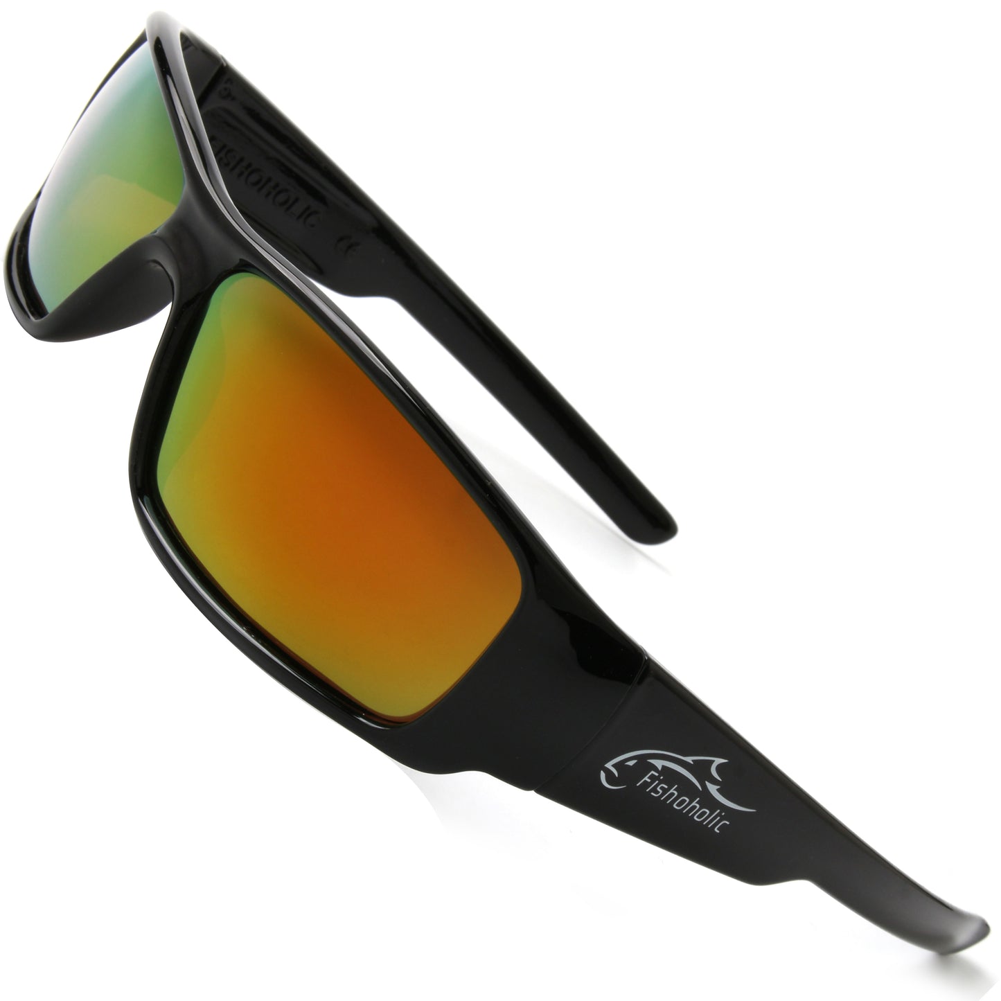 Fishoholic GB-Fire Sunglasses - UV400 Polarized Sunglasses w' Case & Pouch