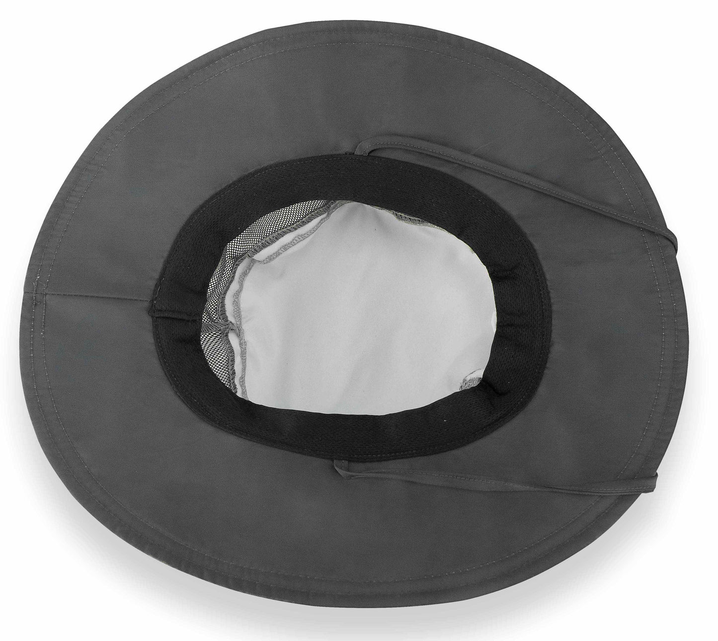 Fishoholic GRY-m/l Boonie Hat - Bucket Hat - UPF50+ Sun Protection Wide Brim Fishing Hat - 2 Adj Straps