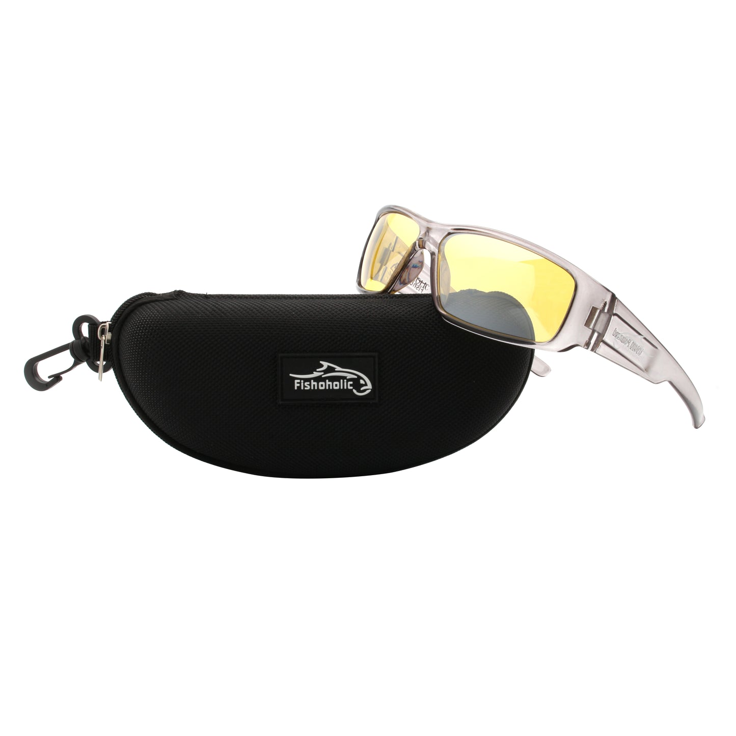 Fishoholic BLAST-OFF Sunglasses - UV400 Polarized Sunglasses w' Case & Pouch