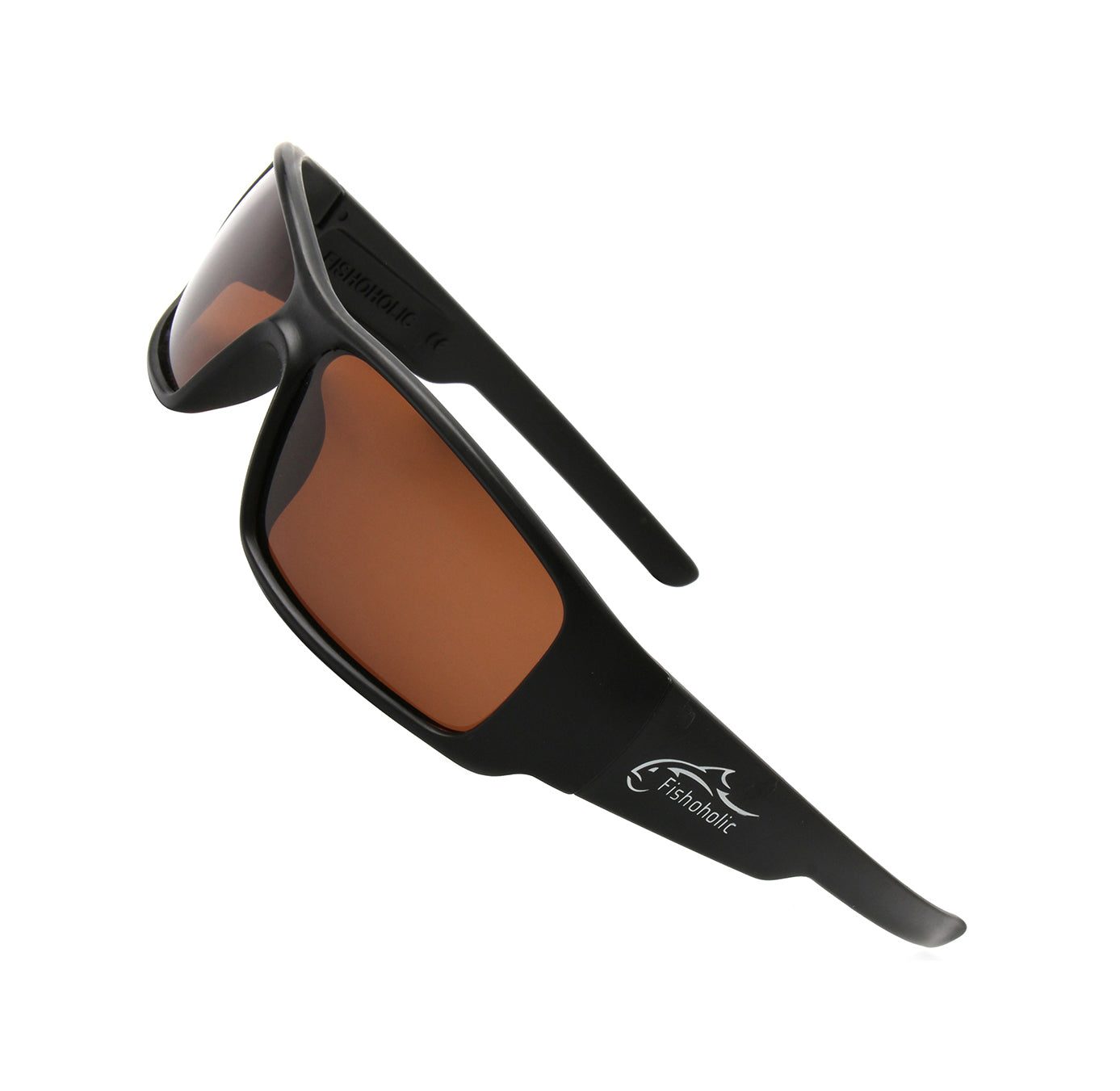 Fishoholic MB-Amb Sunglasses - UV400 Polarized Sunglasses w' Case & Po