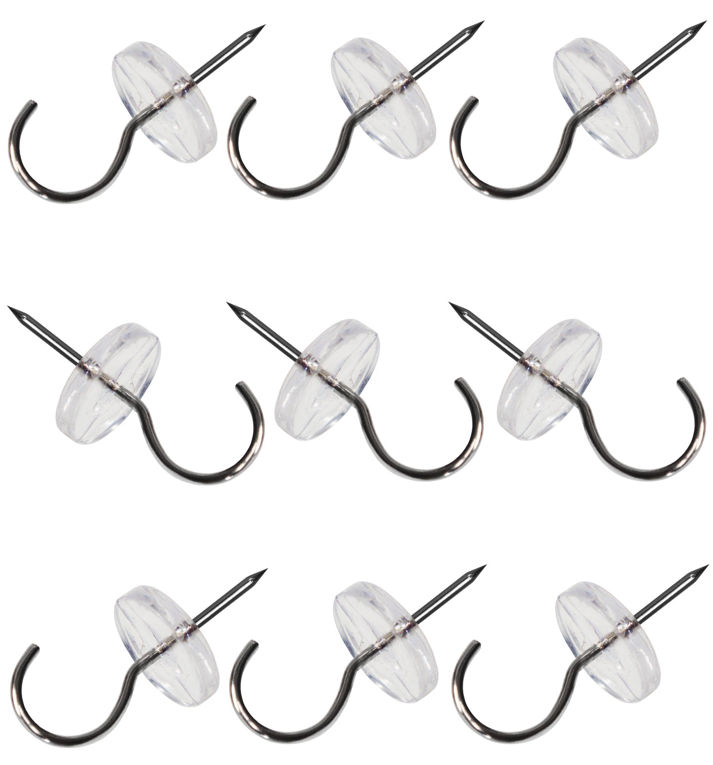 Crazy Tackz 36pc Round & Clear - 300 Clamshells