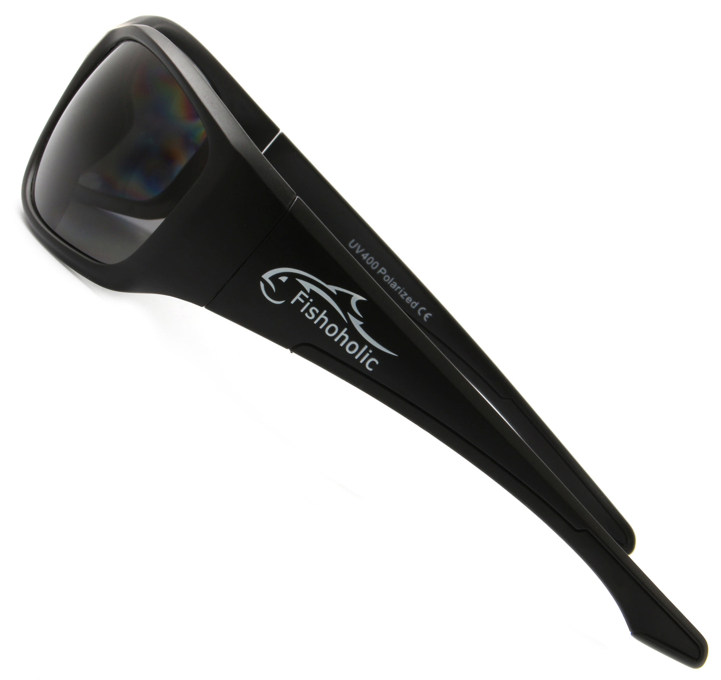 Fishoholic BI-FOCAL x2.5-MB-MB-blk UV400 Polarized Fishing Sunglasses w' x2.5 Reader