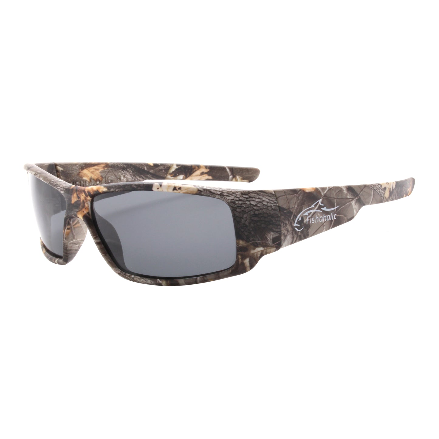 Fishoholic CAMO-MB Sunglasses - UV400 Polarized Sunglasses w' Case & Pouch