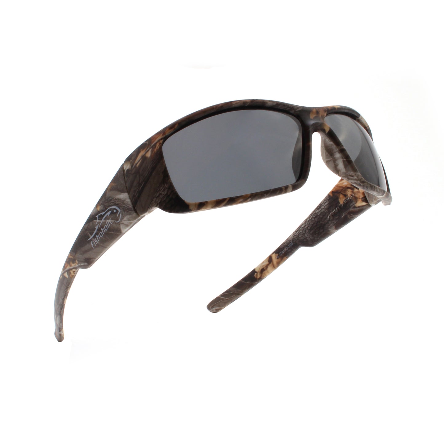 Fishoholic CAMO-MB Sunglasses - UV400 Polarized Sunglasses w' Case & Pouch