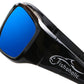 Fishoholic Black-BlueMrr UV400 Pro Series Polarized Fishing Sunglasses