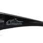 Fishoholic BlackStreak-BlueMrr UV400 Pro Series Polarized Fishing Sunglasses