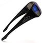 Fishoholic Black-BlueMrr UV400 Pro Series Polarized Fishing Sunglasses
