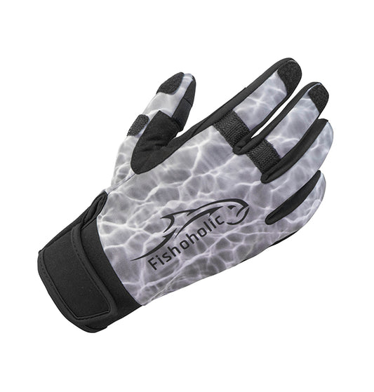 Buy RUNCL Fishing Gloves,Winter Warm Fishing Gloves (Blue, L) at