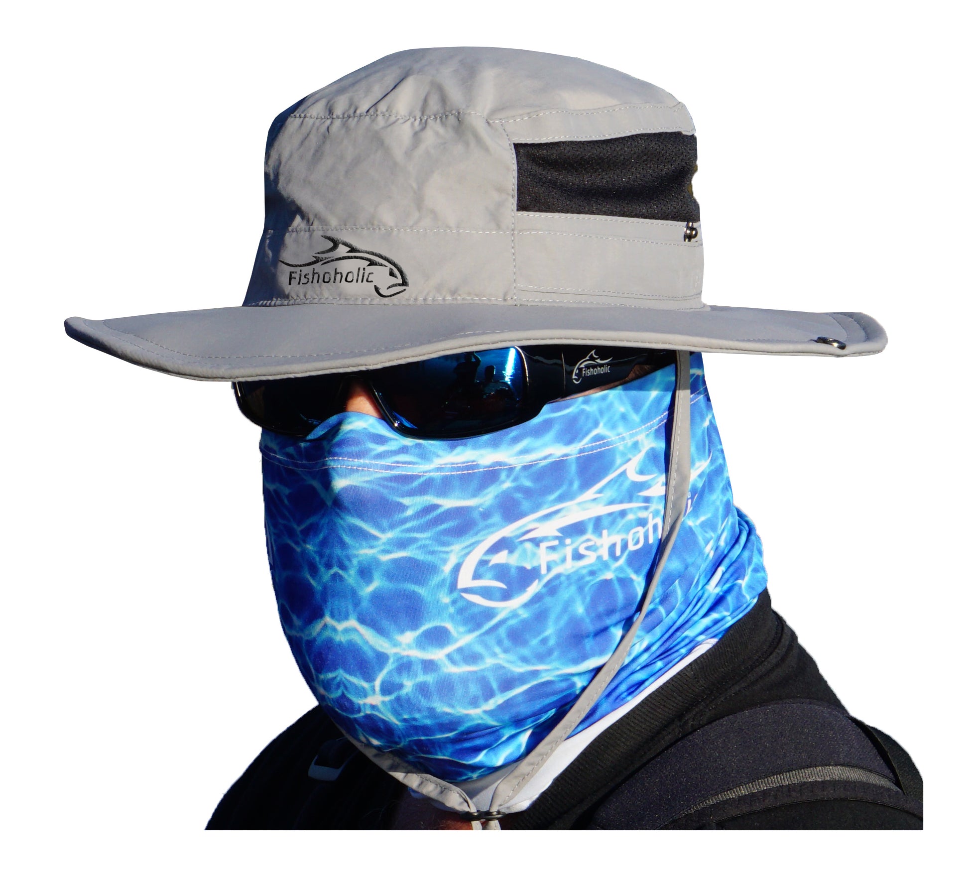 fish lure boonie hat Bayou Elements American Flag Fishing (Floats) The wide brim hat features direct embroidery on front and lure strap to hang your fishing lures Fishoholic GRY-m/l Boonie Hat -