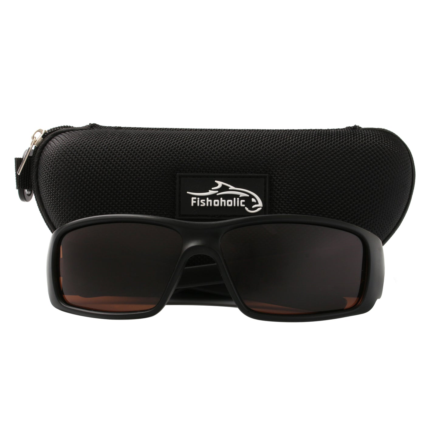 Fishoholic MB-Amb Sunglasses - UV400 Polarized Sunglasses w' Case & Pouch